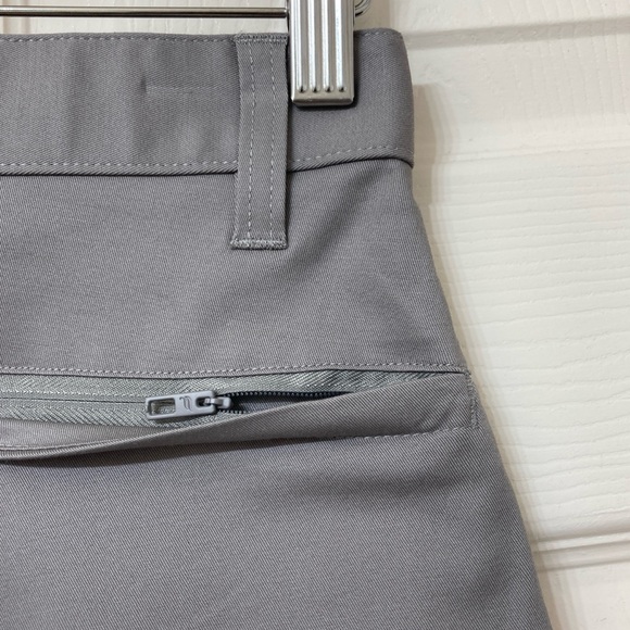 NEW Fabletics Gray The High Side Chino Shorts 29 Golf Athleisure Casual Preppy - Picture 8 of 10